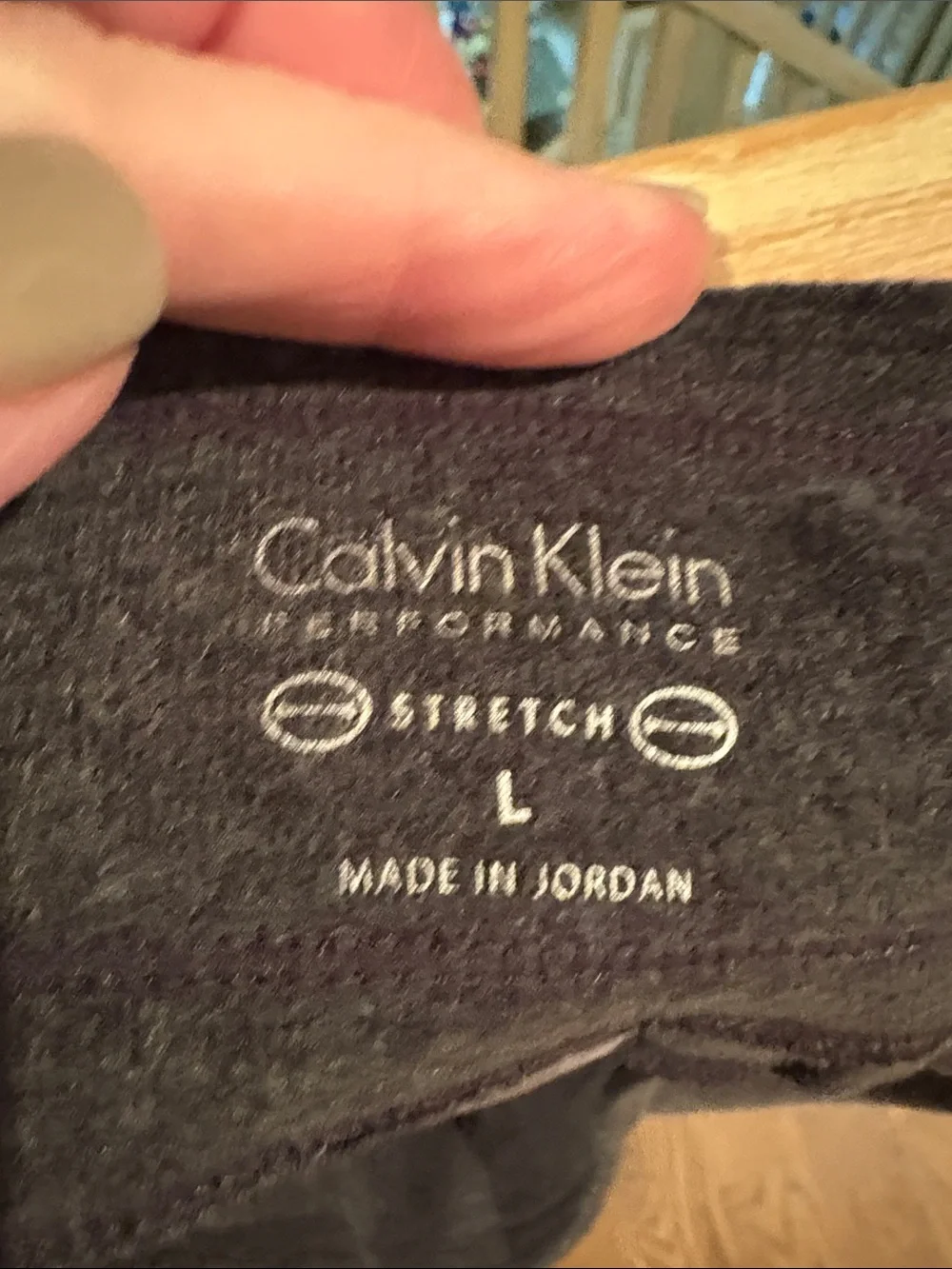 Calvin Klein Dark Gray Fleece Jacket - Soft Interior